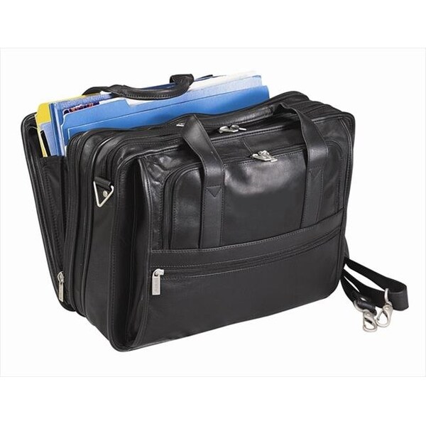 Preferred Nation Preferred Nation 6047.Blk Expandable Soft Briefcase 6047.Blk - main